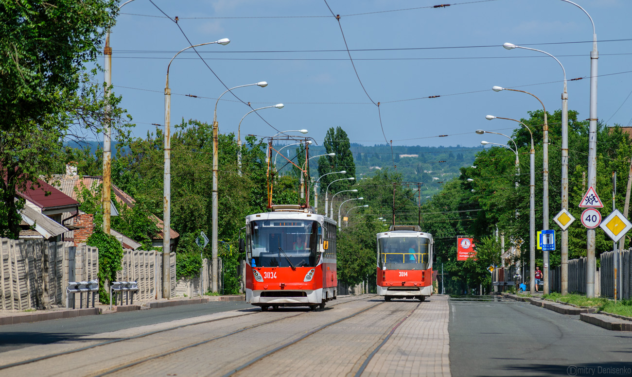 Донецк, К1 № 3034; Донецк, К1 № 3014