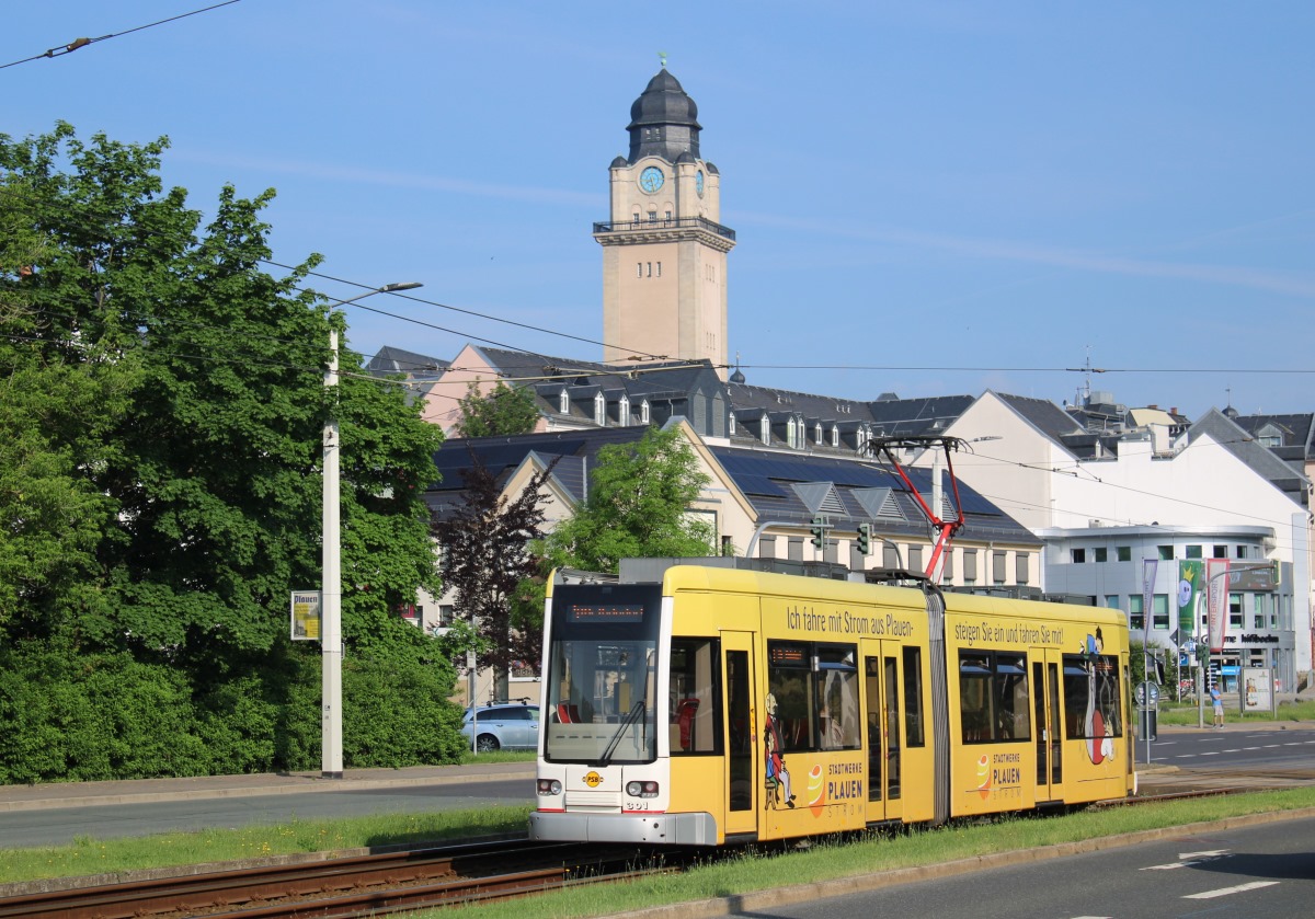Plauen, Bombardier NGT6 PSB — 301 Plauen, Bombardier NGT6 PSB — 301