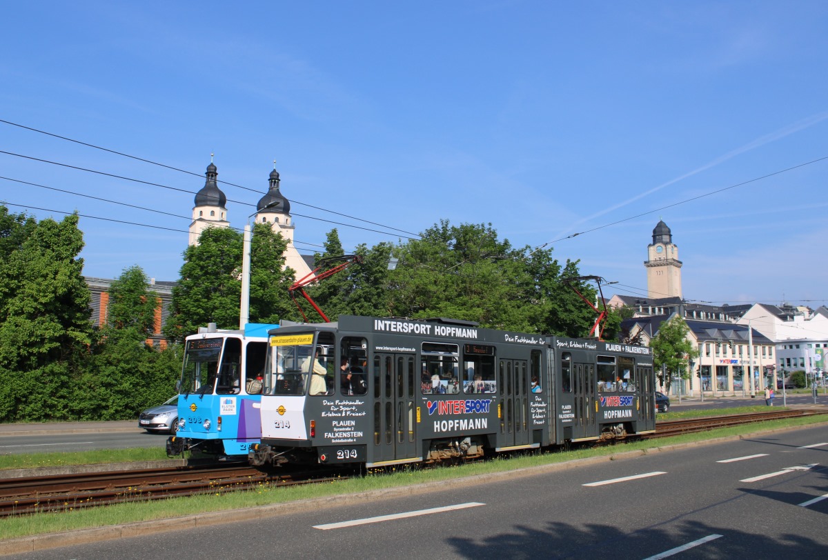 Плауэн, Tatra KT4DMC № 214