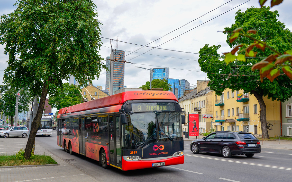Vilnius, Solaris Trollino II 15 AC Nr. 2695