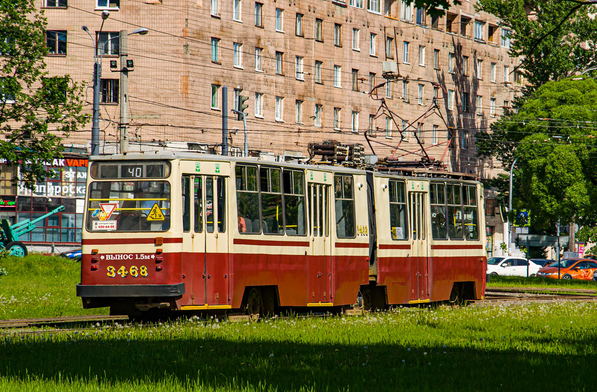 Санкт-Петербург, ЛВС-86К № 3468 Санкт-Петербург, ЛВС-86К № 3468