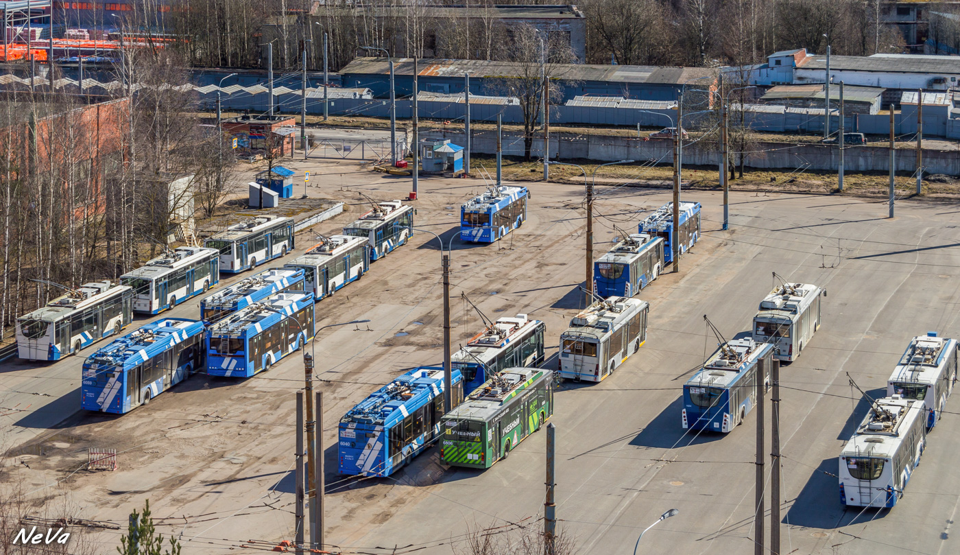 Санкт-Петербург — Троллейбусные парки