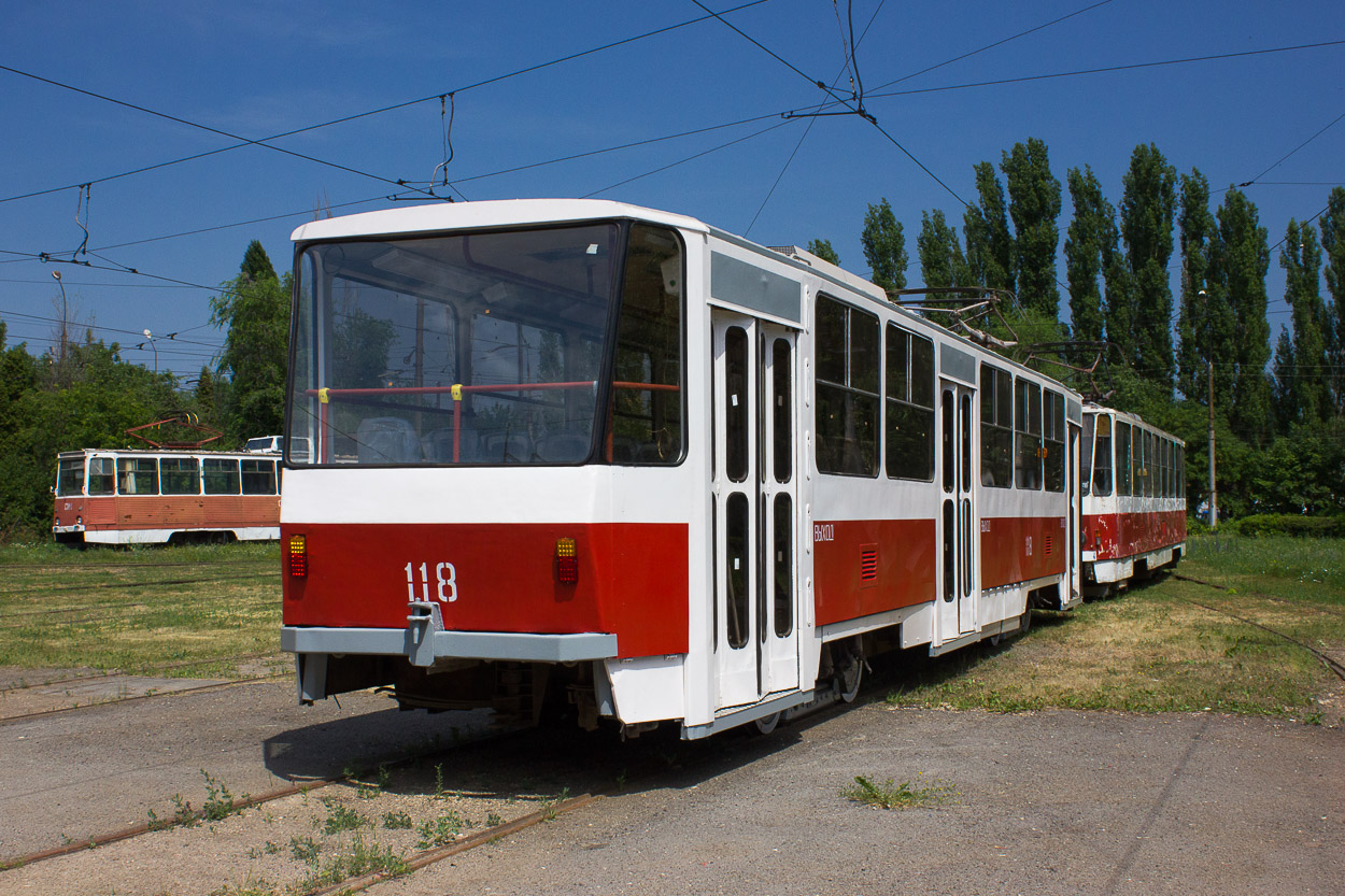 Липецк, Tatra T6B5SU № 118