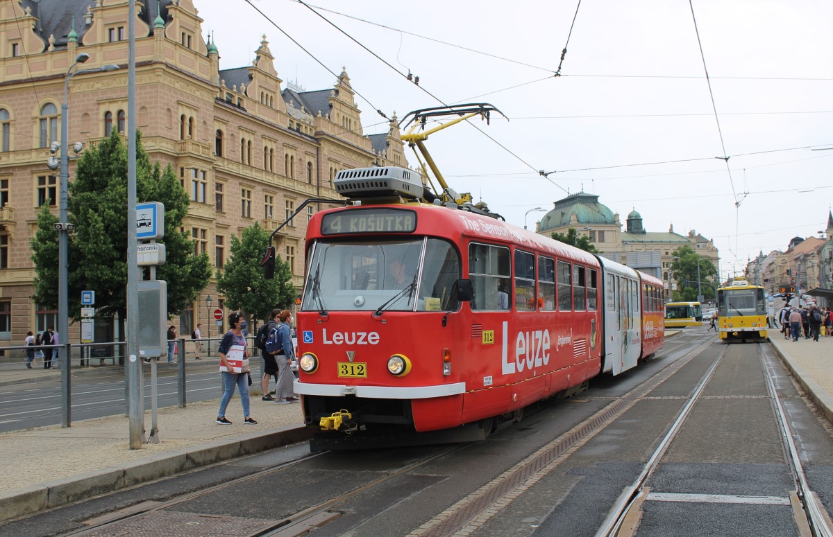 Пльзень, Tatra K3R-NT № 312