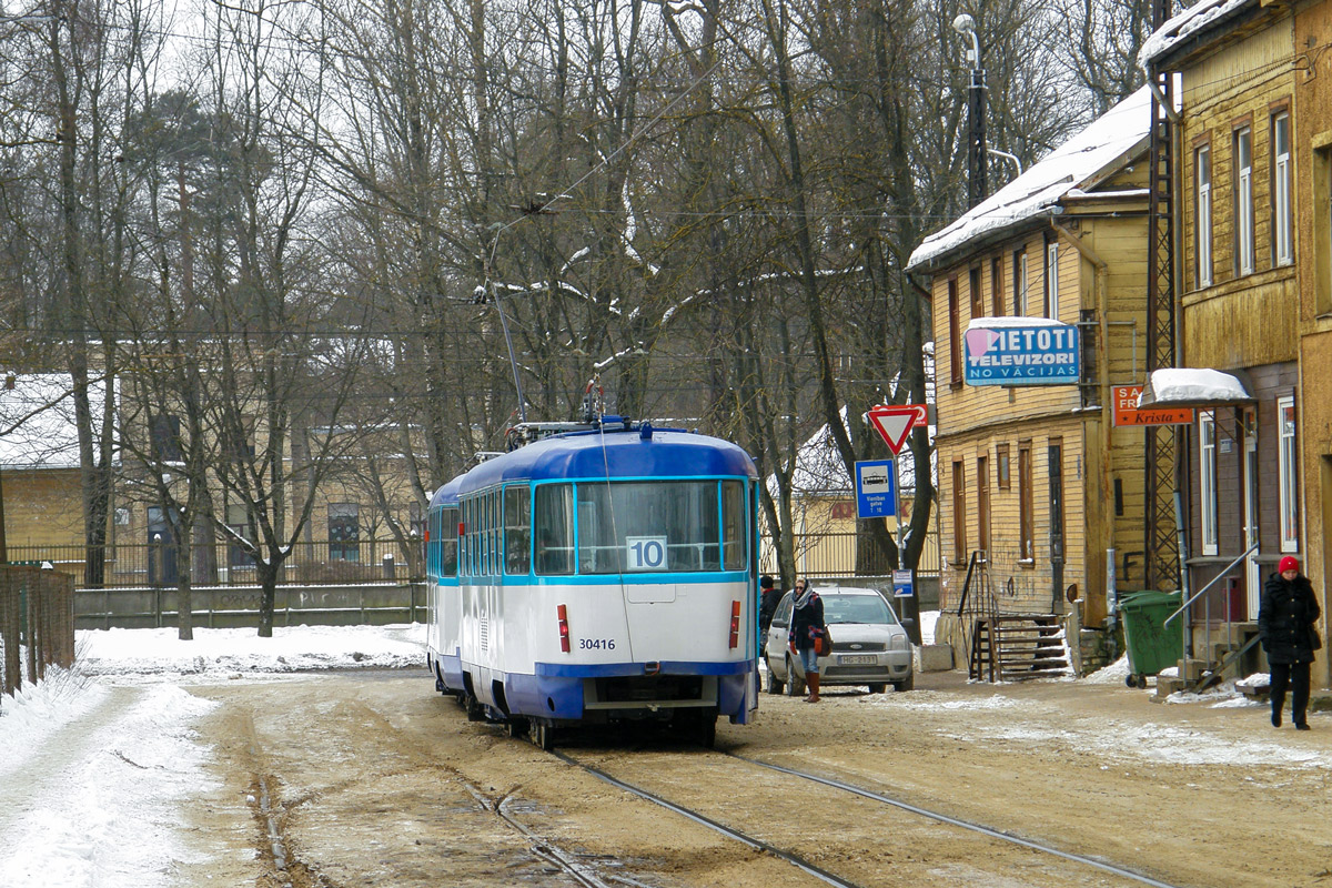 Рига, Tatra T3A № 30416