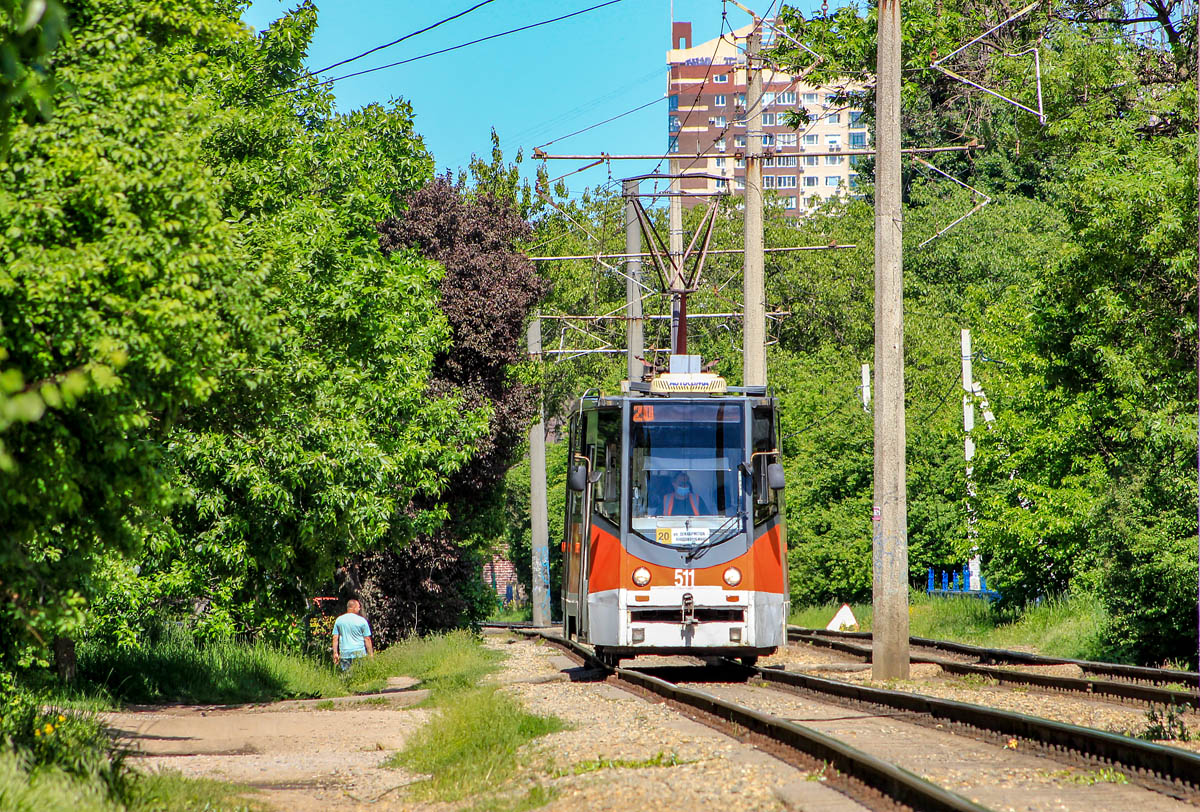 Краснодар, 71-605ТН (КТМ-5М3Р8) № 511