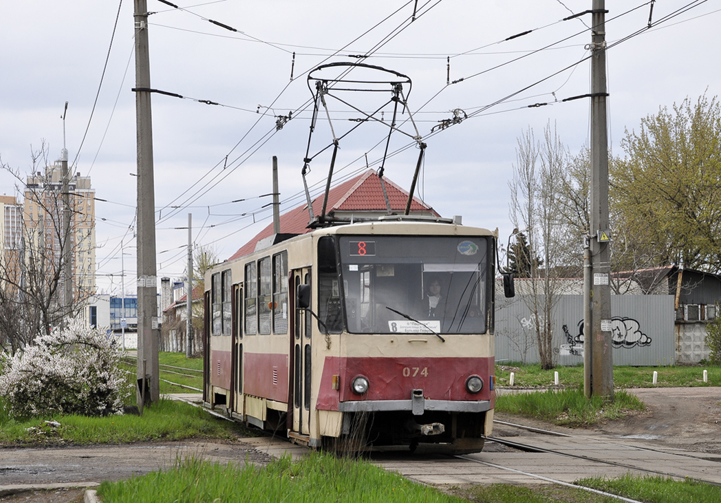 Kiiev, Tatra T6B5SU № 074 Kiiev, Tatra T6B5SU № 074