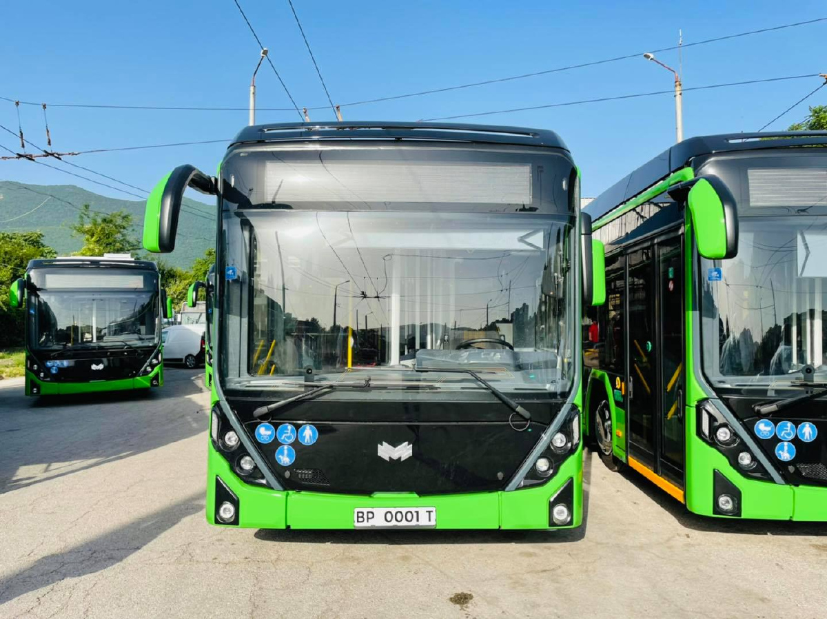 Vratsa, BKM 32100D «Olgerd» Nr. ВР 0001 Т; Vratsa — Official Launch of the new trolleybuses БКМ 32100D «Ольгерд» — 01.07.2021