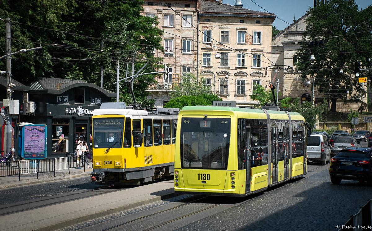 Львов, Electron T3L44 № 1180