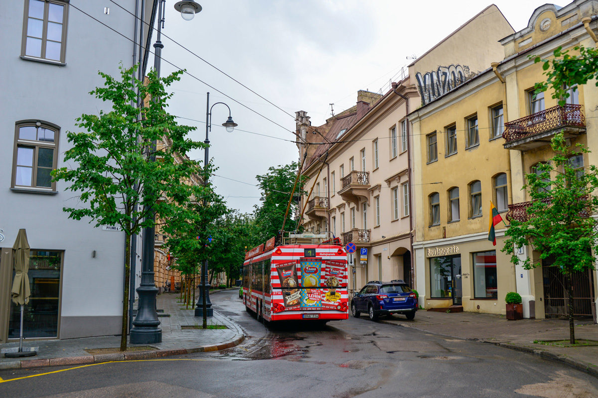 Вильнюс, Solaris Trollino II 15 AC № 2714