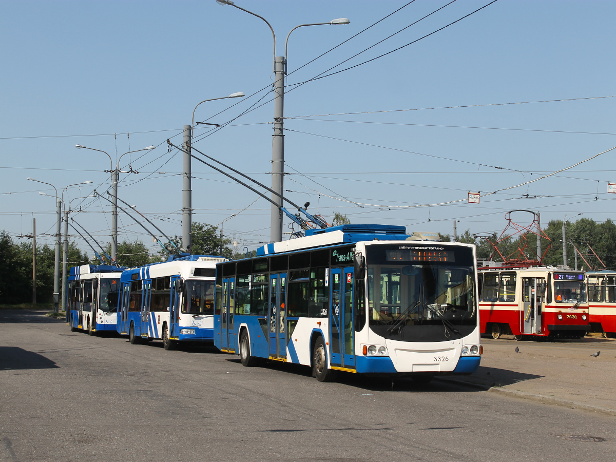 Sanktpēterburga, VMZ-5298.01 “Avangard” № 3326; Sanktpēterburga — Terminal stations