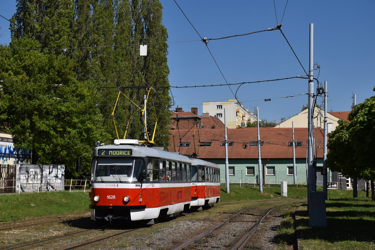 Брно, Tatra T3P № 1628