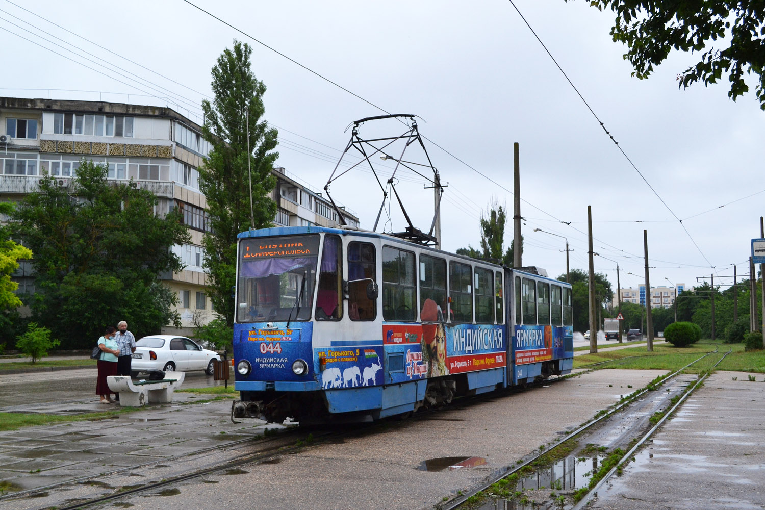 Евпатория, Tatra KT4SU № 044