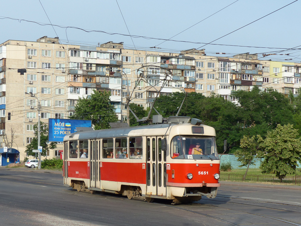 Киев, Tatra T3SUCS № 5651
