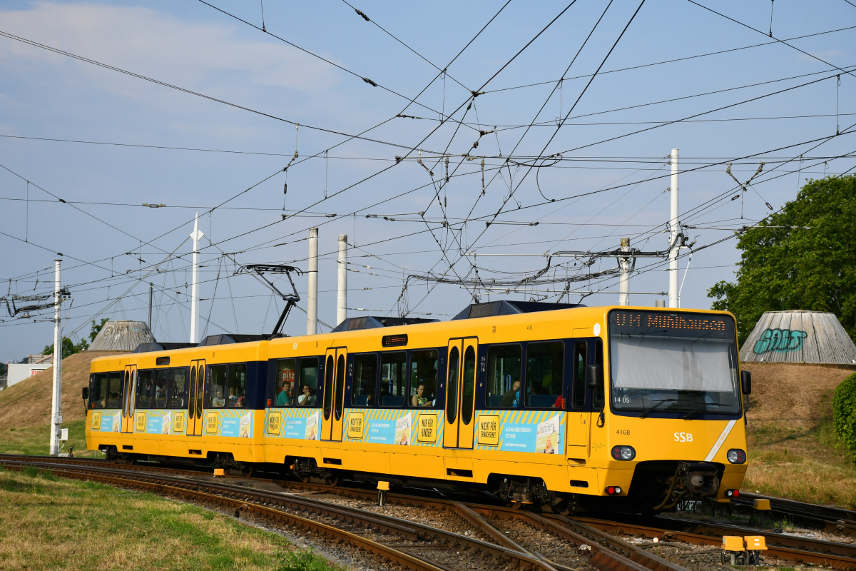 Штутгарт, Duewag DT8.S № 4168