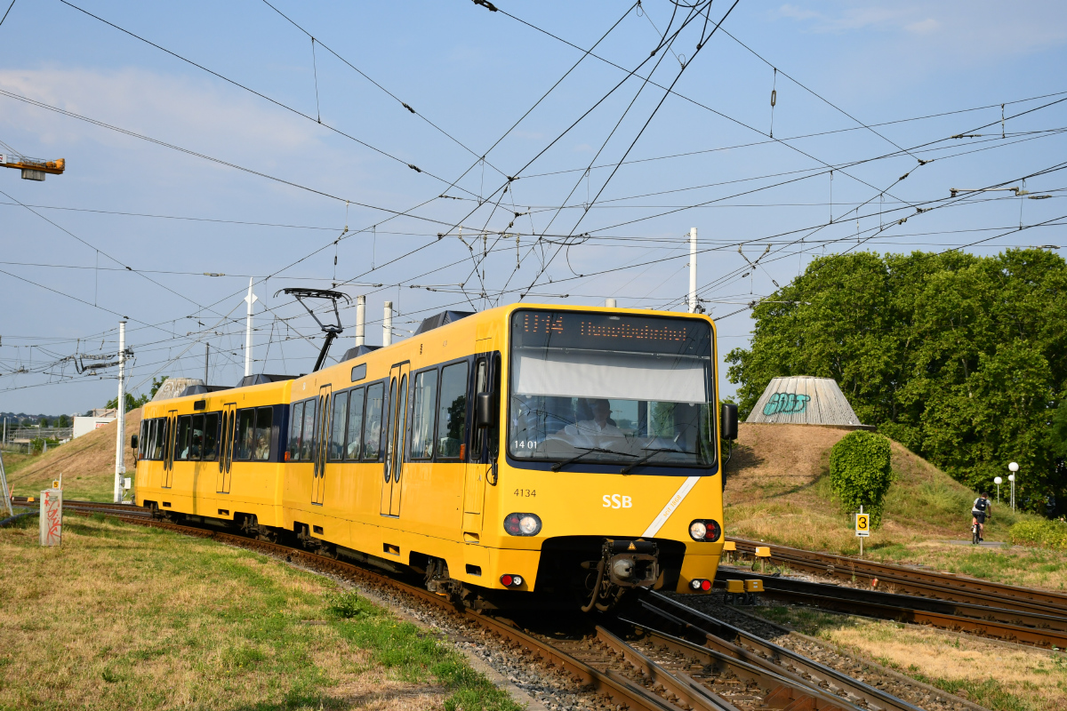 Штутгарт, Duewag DT8.S № 4134