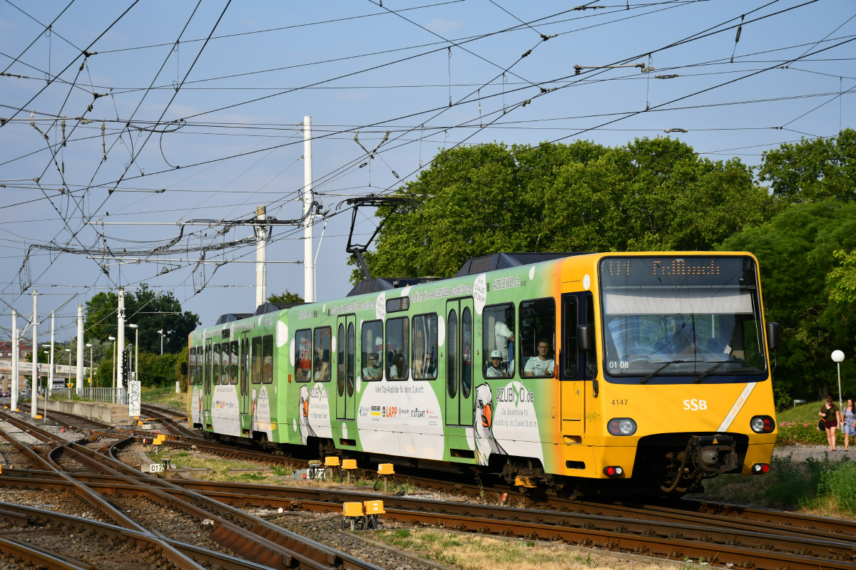 Штутгарт, Duewag DT8.S № 4147 Штутгарт, Duewag DT8.S № 4147