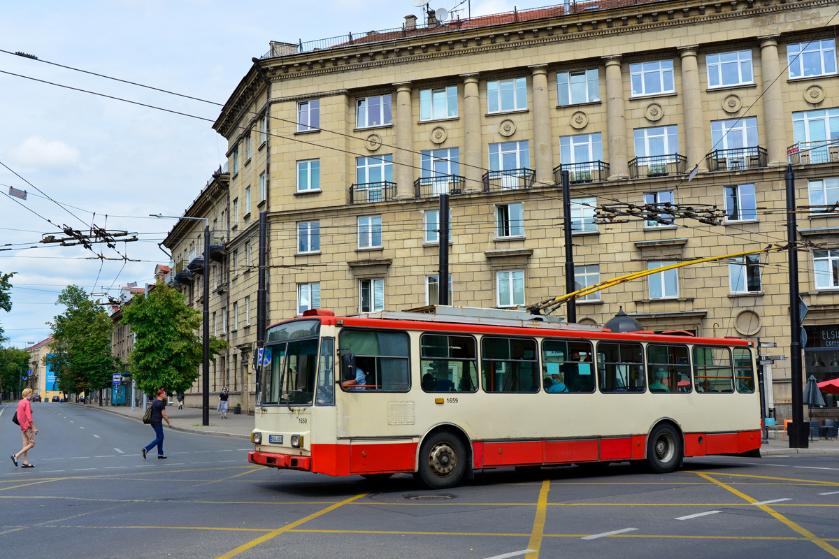 Вильнюс, Škoda 14Tr17/6M № 1659