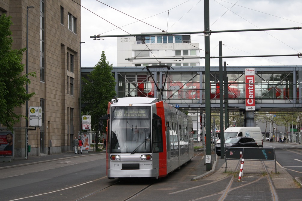 Düsseldorf, Duewag NF6 Nr. 2133 Düsseldorf, Duewag NF6 Nr. 2133