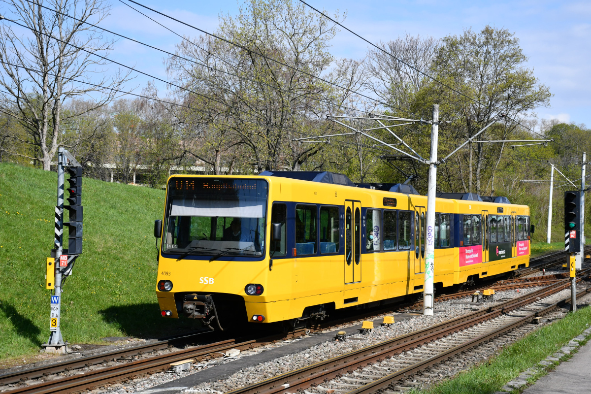 Штутгарт, Duewag DT8.S № 4093