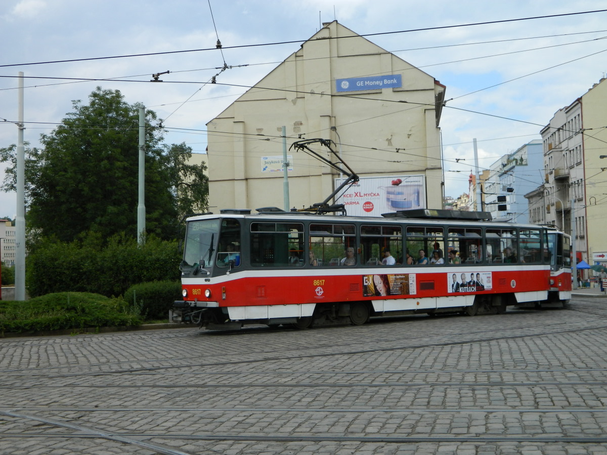 Прага, Tatra T6A5 № 8617 Прага, Tatra T6A5 № 8617