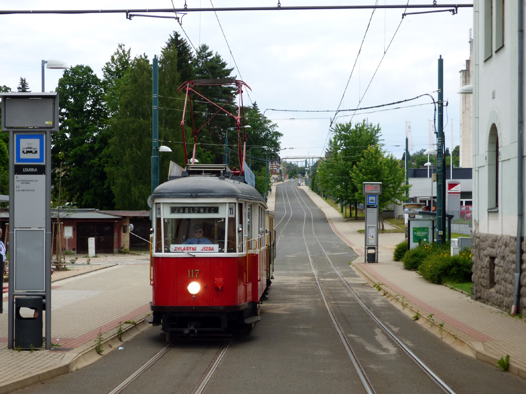 Либерец ― Яблонец-над-Нисой, Česká Lípa 6MT № 117; Либерец ― Яблонец-над-Нисой — Последние недели узкоколейки, 2021 г.