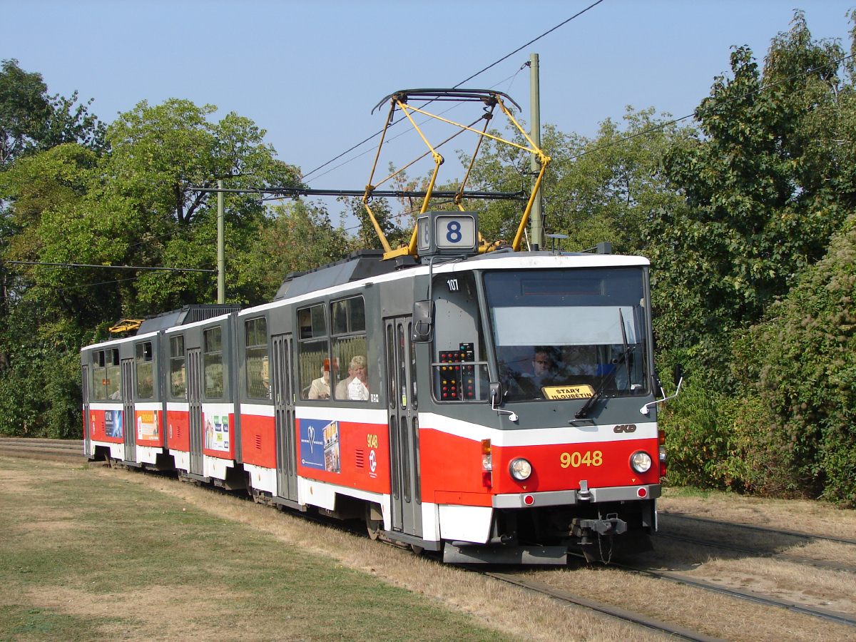 Прага, Tatra KT8D5 № 9048