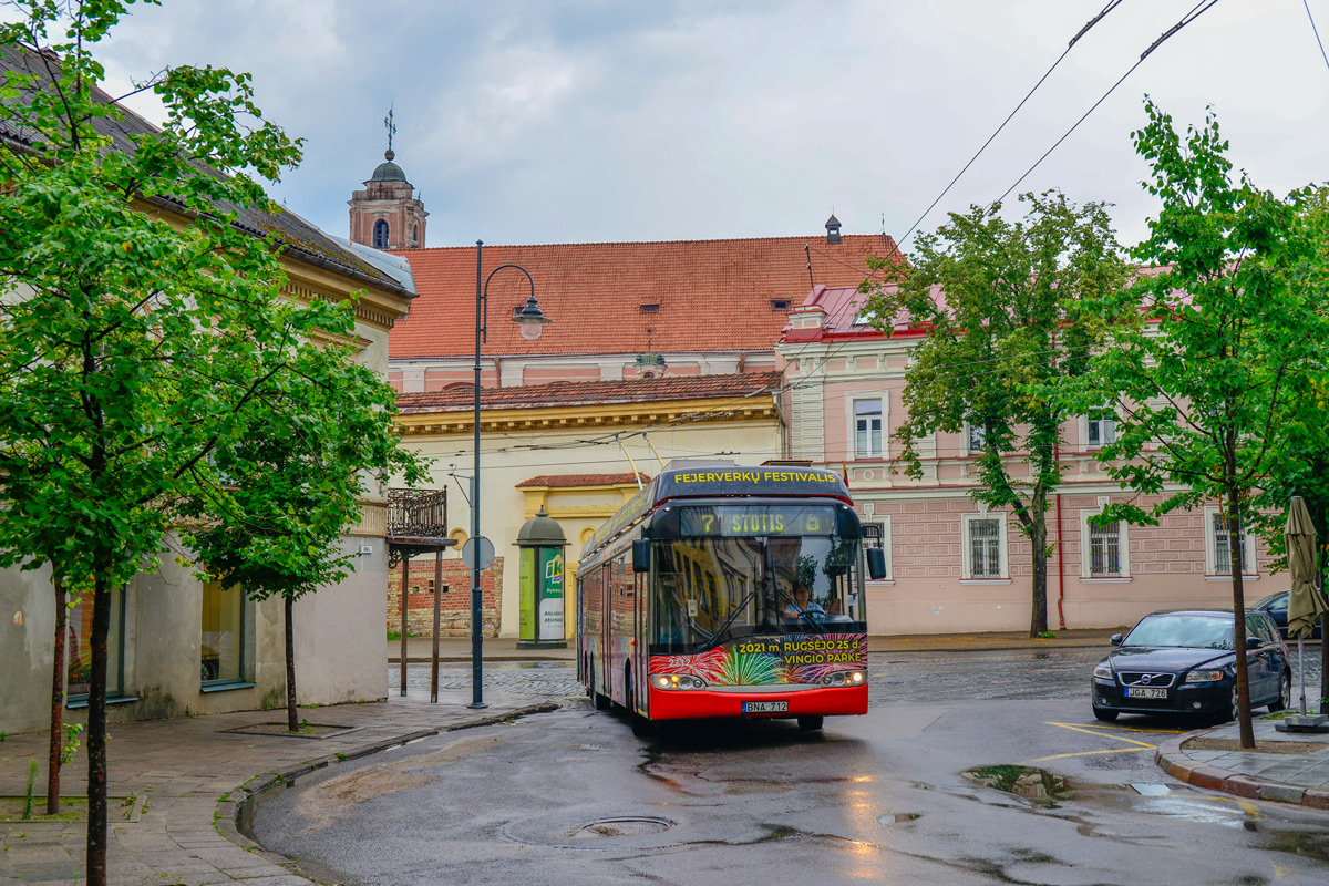 Vilnius, Solaris Trollino II 15 AC № 2712
