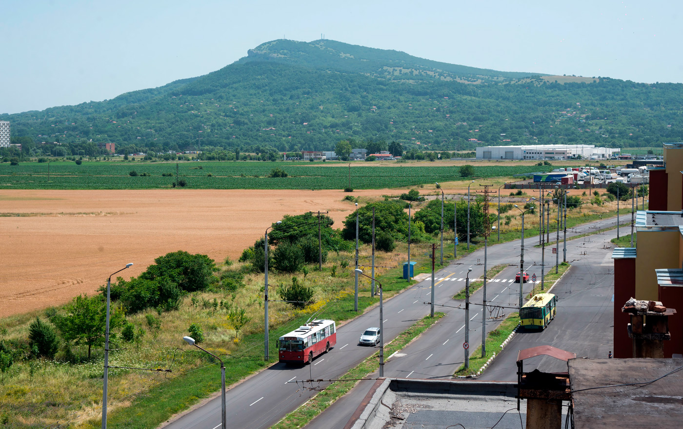 Vratsa — Last days of operation of the trolleybuses ZiU in the city of Vratsa — June 2021