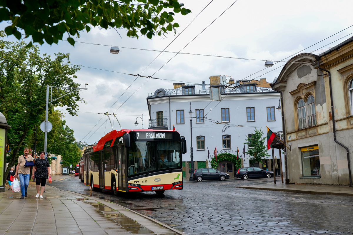 Вильнюс, Solaris Trollino IV 12 Škoda № 2755