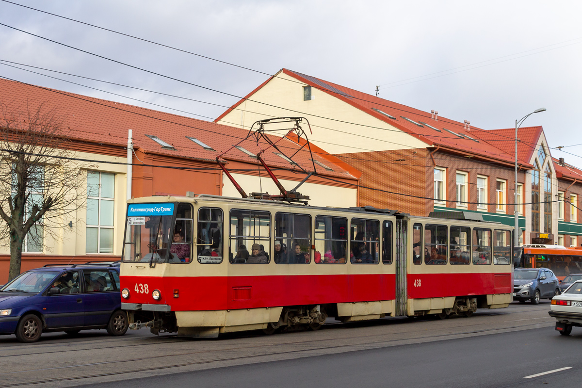 Калининград, Tatra KT4SU № 438