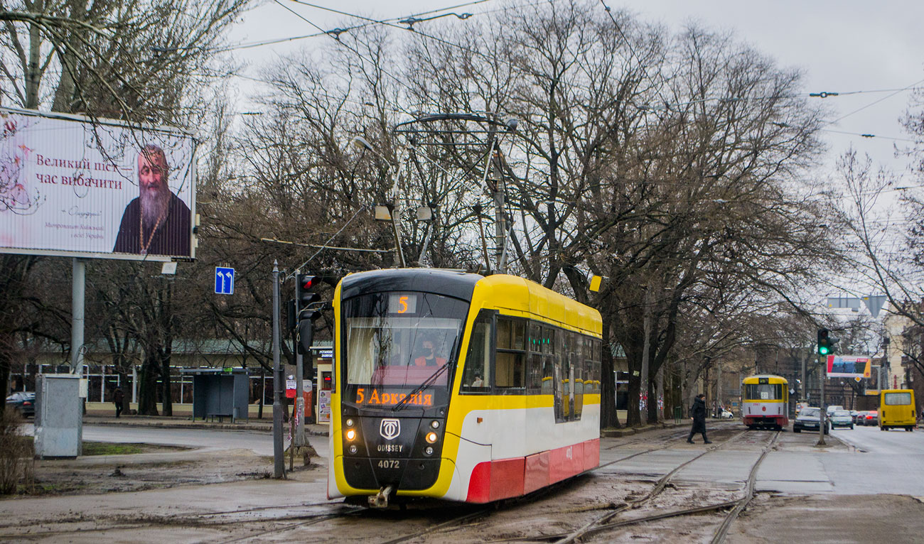 Одесса, T3 КВП Од «Одиссей» № 4072
