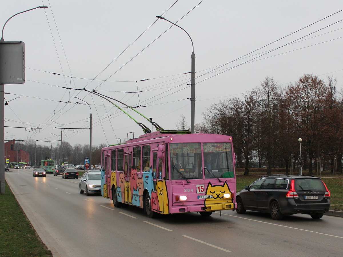 Каунас, Škoda 14Tr02/6 № 264