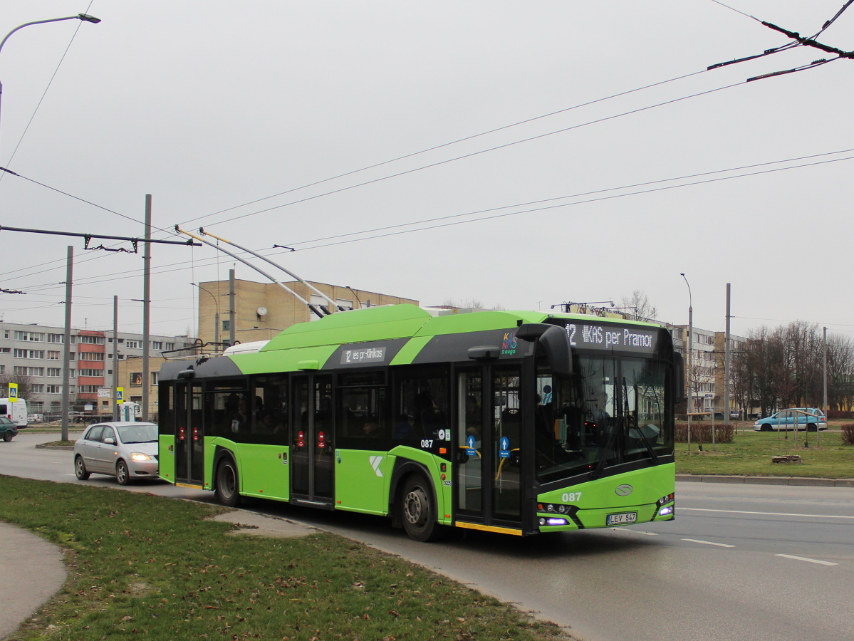 Каунас, Solaris Trollino IV 12 Medcom № 087