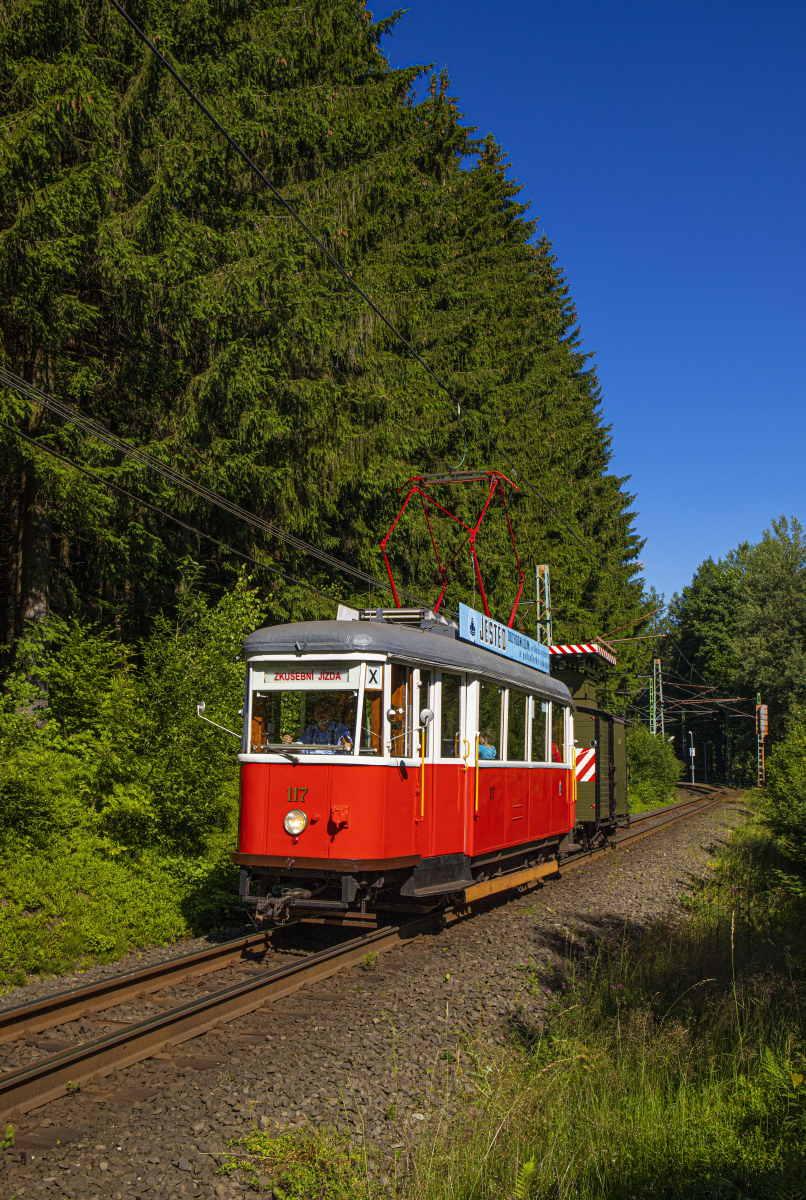 Liberec ― Jablonec nad Nisou, Česká Lípa 6MT č. 117; Liberec ― Jablonec nad Nisou — Last weeks of metre-gauge, 2021