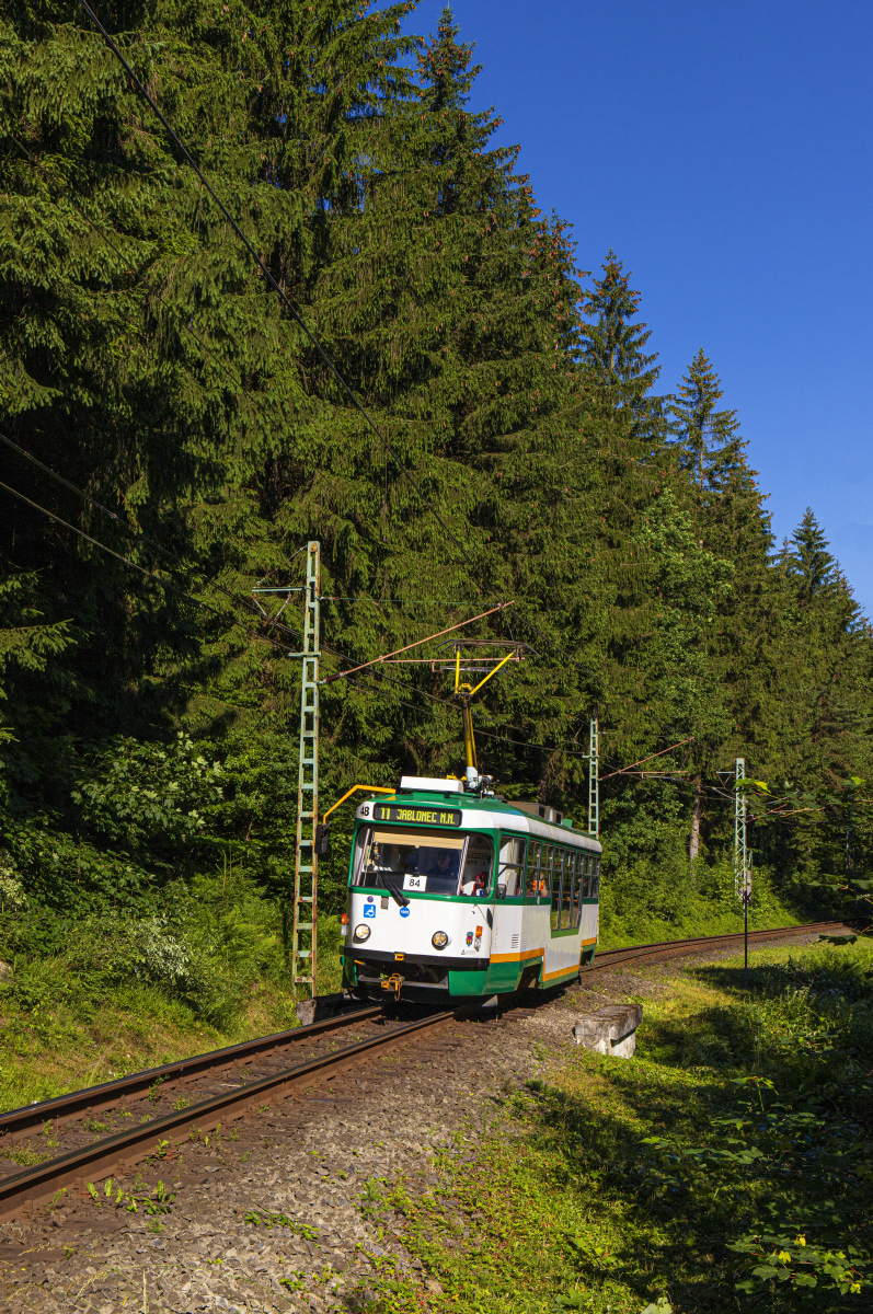 Либерец ― Яблонец-над-Нисой, Tatra T3R.PLF № 48; Либерец ― Яблонец-над-Нисой — Последние недели узкоколейки, 2021 г.