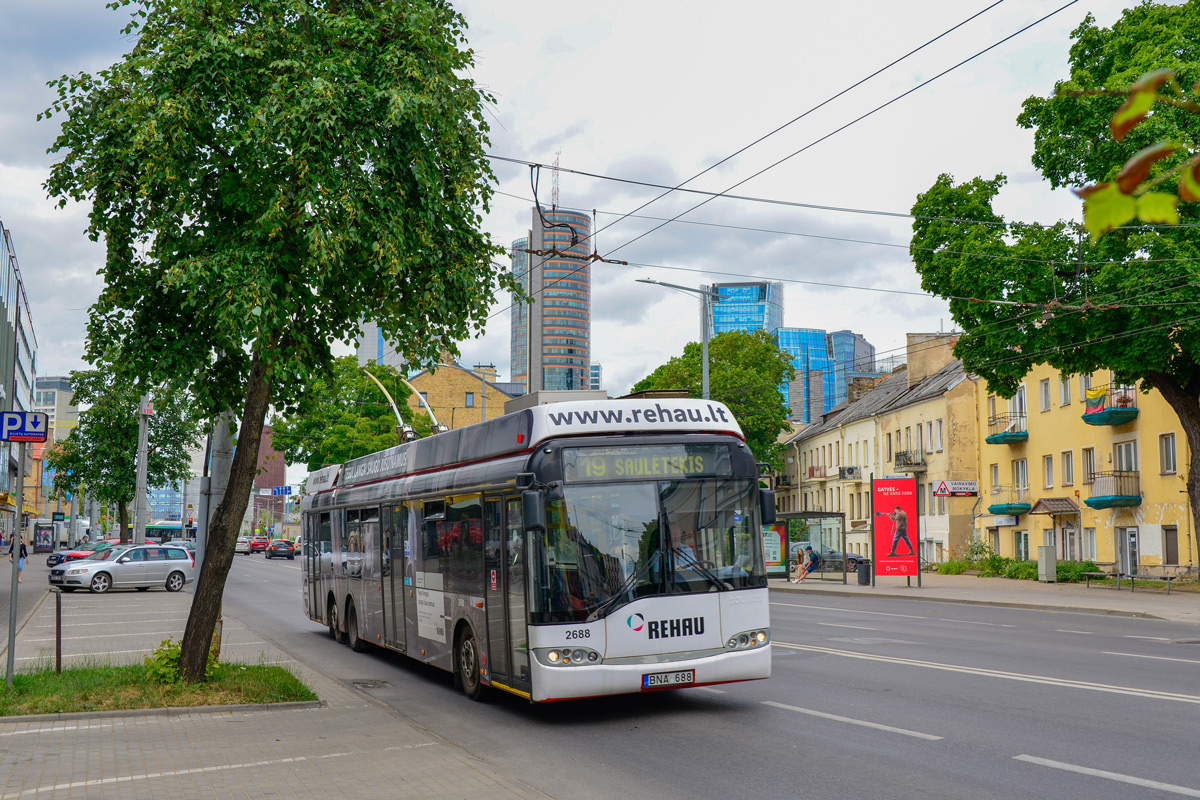 Вільнюс, Solaris Trollino II 15 AC № 2688