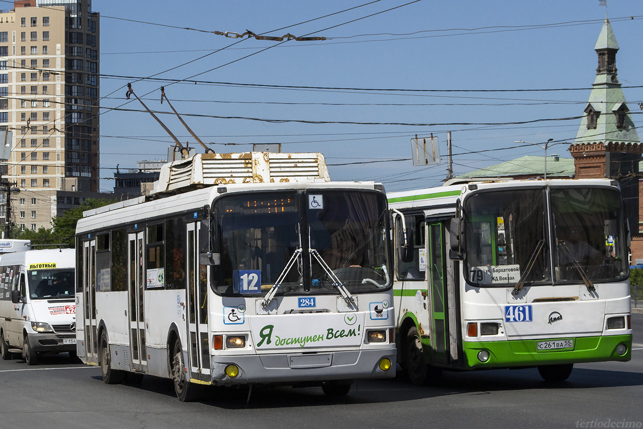 Omsk, LiAZ-52803 № 284