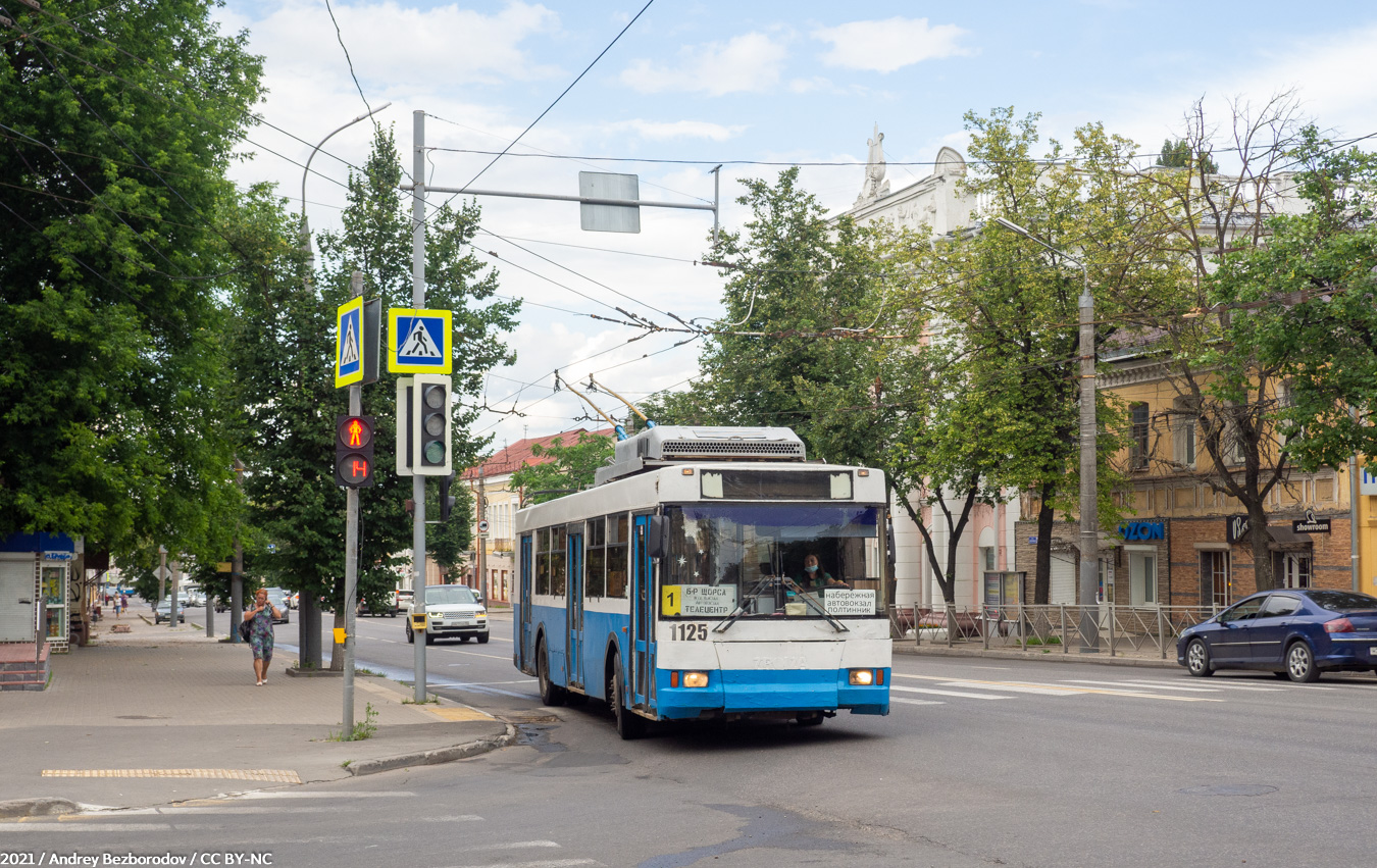 Брянск, Тролза-5275.05 «Оптима» (КР МТрЗ) № 1125