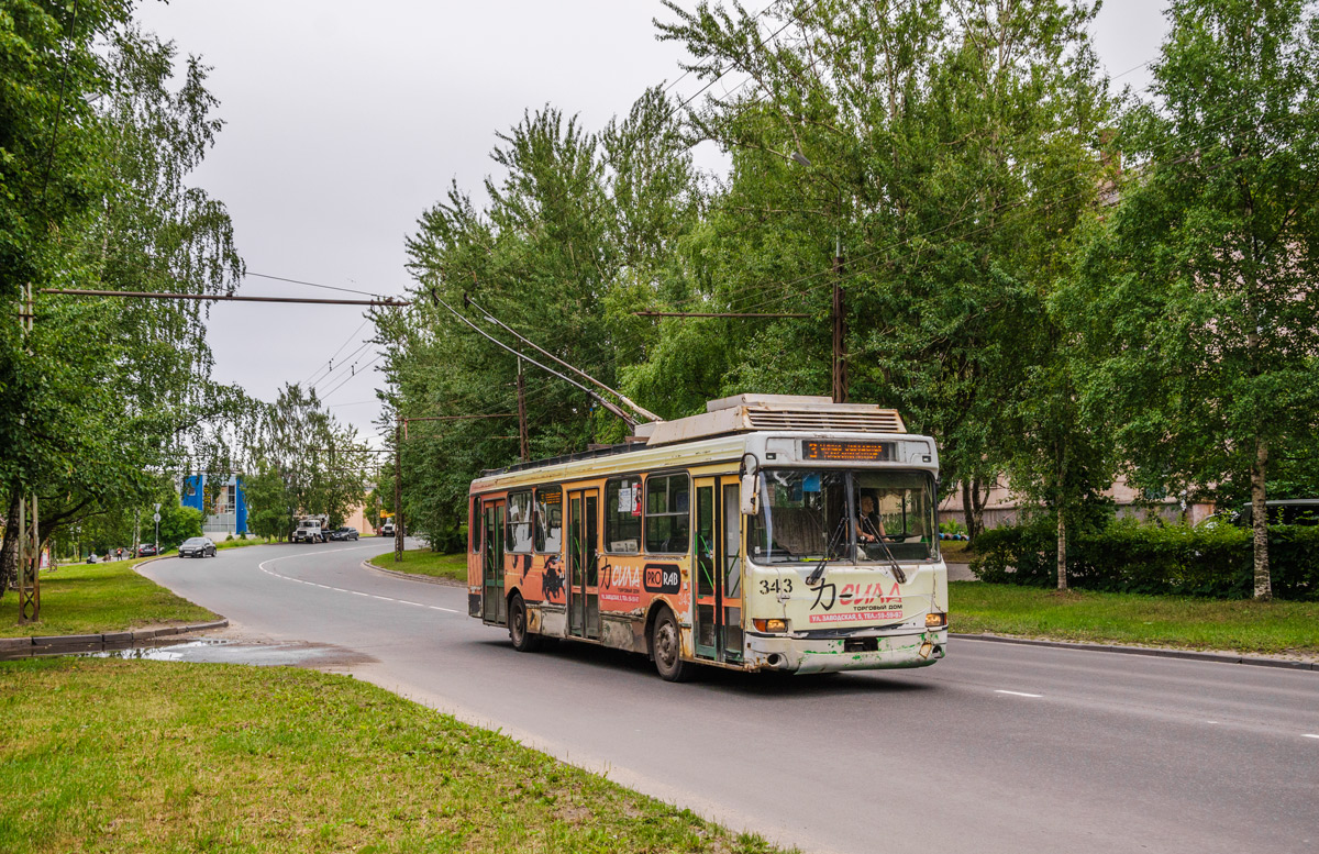 Петрозаводск, ЛиАЗ-5280 (ВЗТМ) № 343