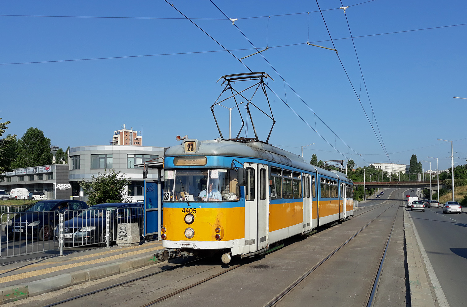 Sofia, Duewag GT8 # 4405