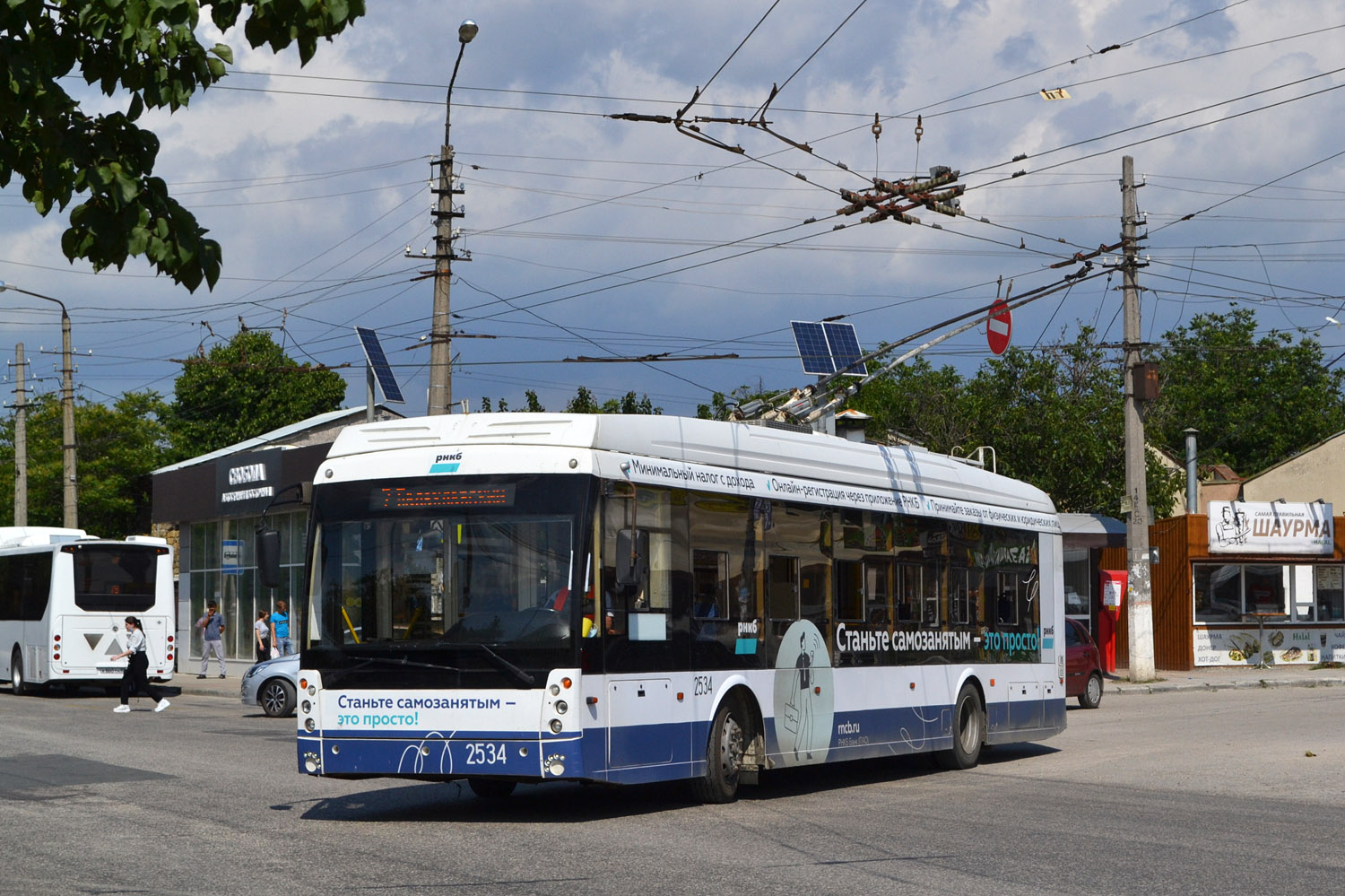 Крымский троллейбус, Тролза-5265.02 «Мегаполис» № 2534