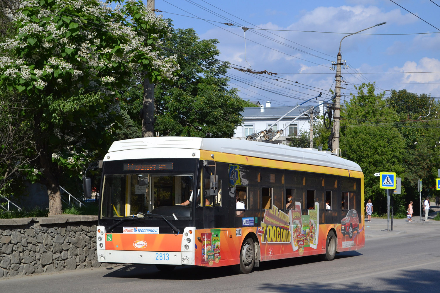 Крымский троллейбус, Тролза-5265.03 «Мегаполис» № 2813