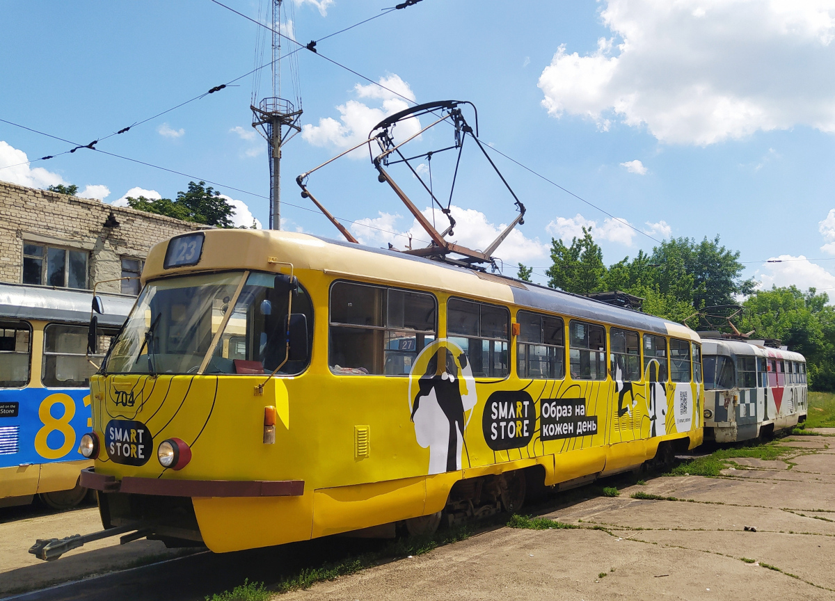 Харьков, Tatra T3A № 704
