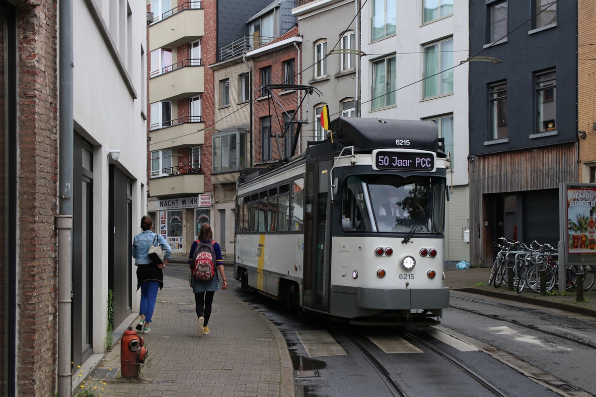 Gent, BN PCC Gent (modernised) — 6215; Gent — 50 years of P.C.C. trams in Ghent (10/07/2021)