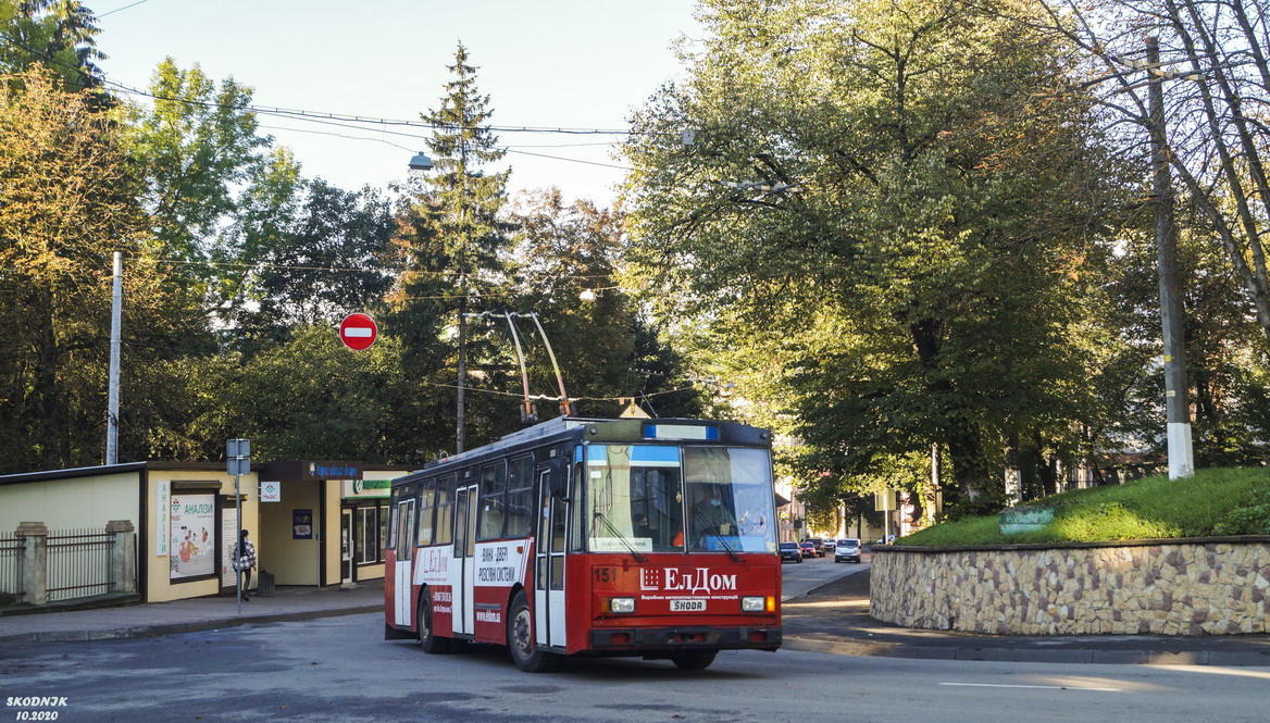 Тернополь, Škoda 14Tr08/6 № 151