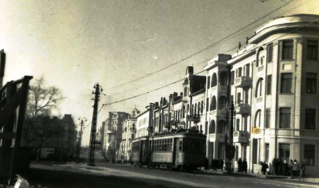 Владивосток — Исторические фотографии — трамвай (1946-1970)