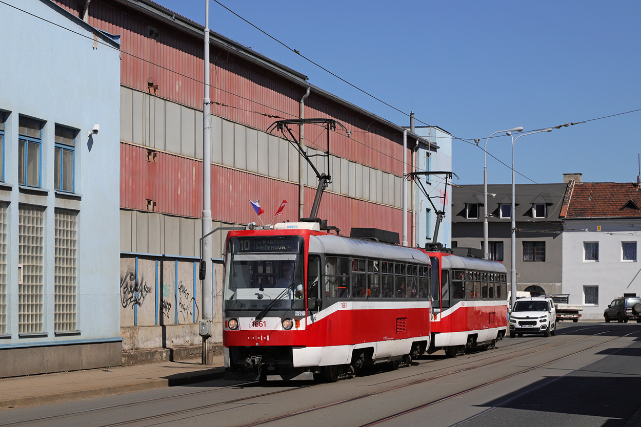 Брно, Tatra T3R (1995) № 1661