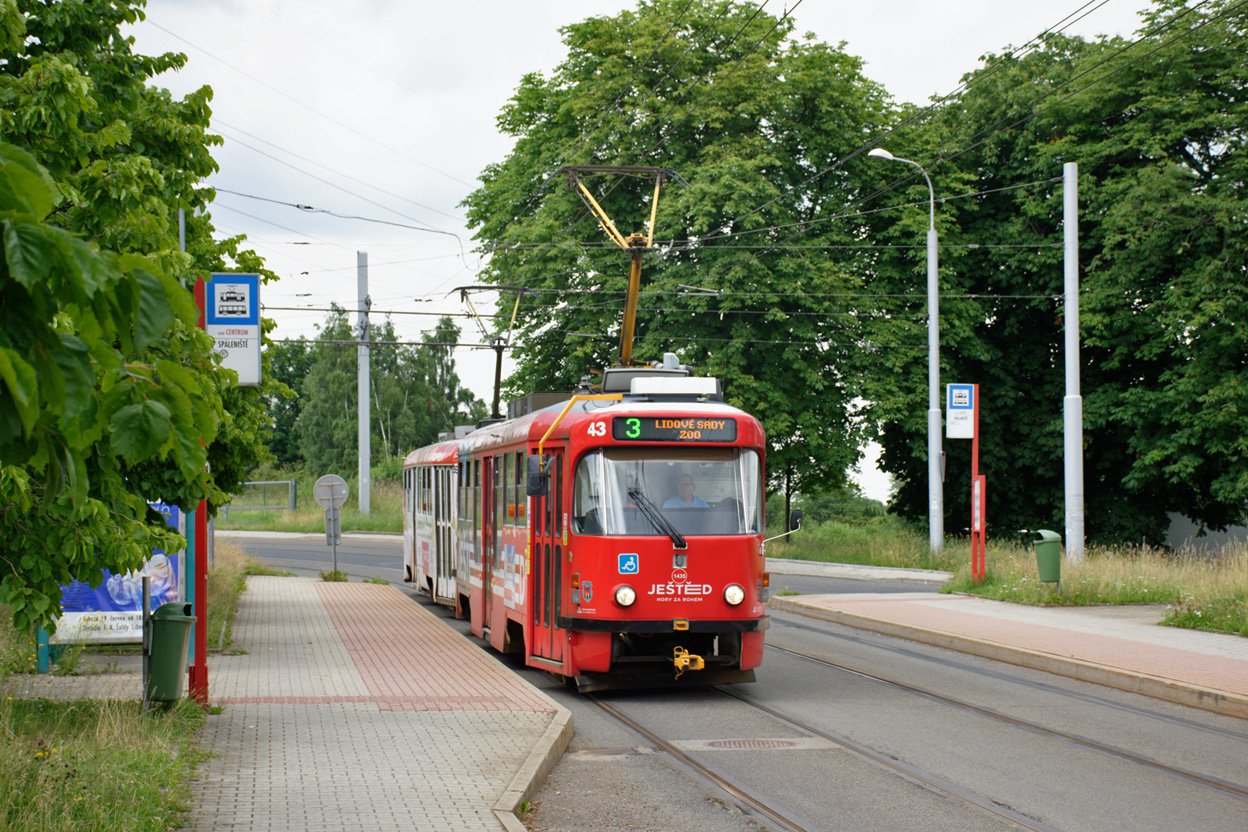 Либерец ― Яблонец-над-Нисой, Tatra T3R.SLF № 43