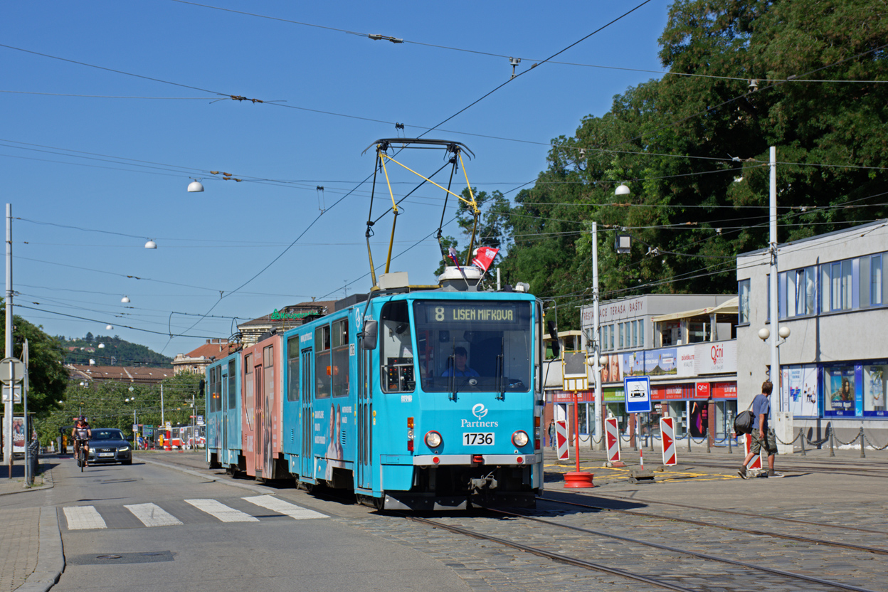 Брно, Tatra KT8D5R.N2 № 1736
